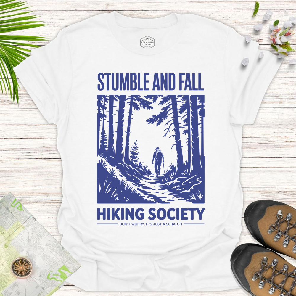 Stumble And Fall Unisex T-Shirt - White