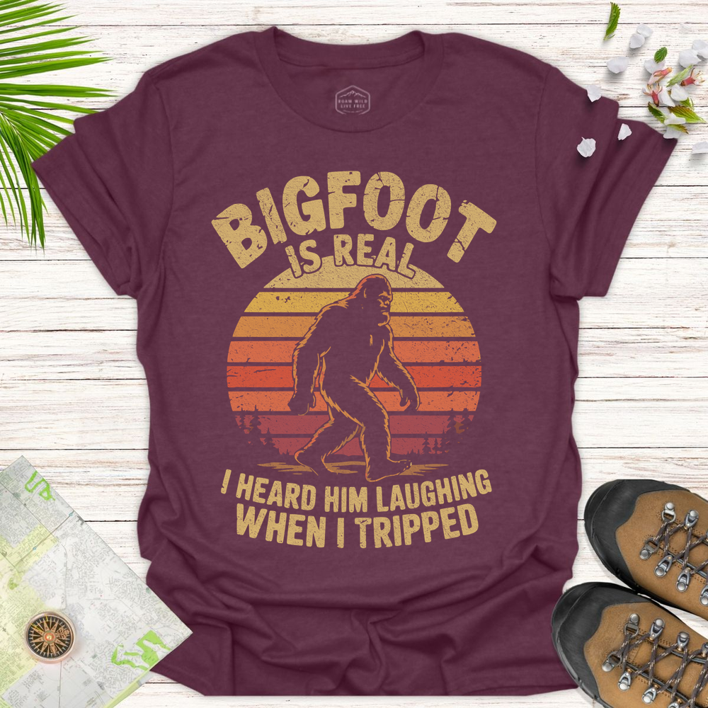 Bigfoot Is Real Unisex T Shirt