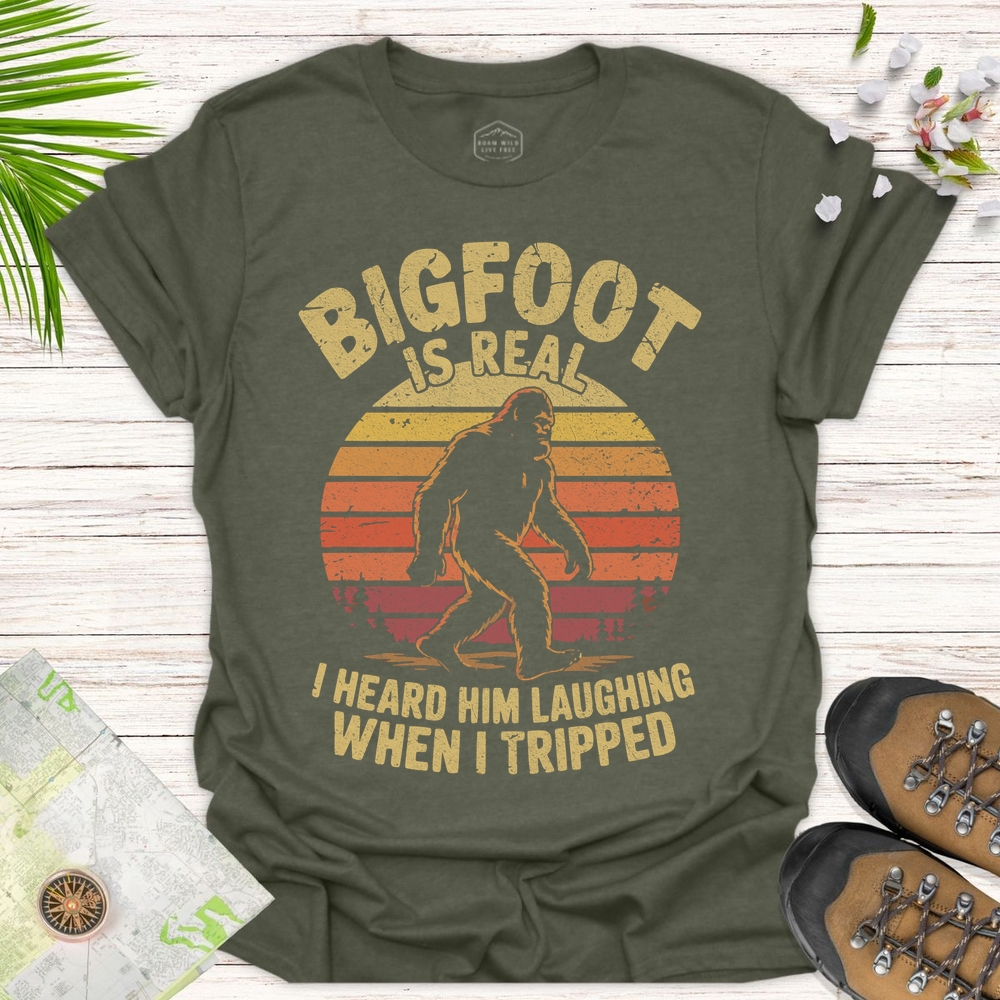 Bigfoot Is Real Unisex T Shirt