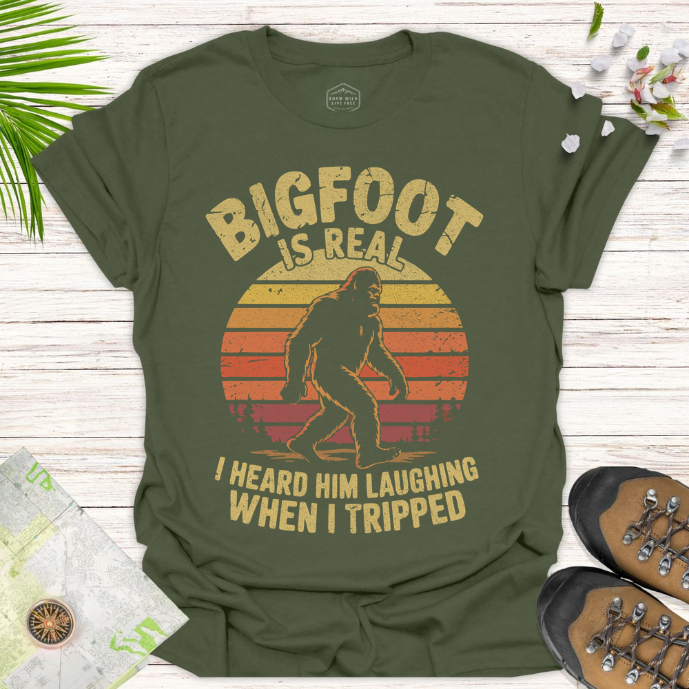 Bigfoot Is Real Unisex T Shirt