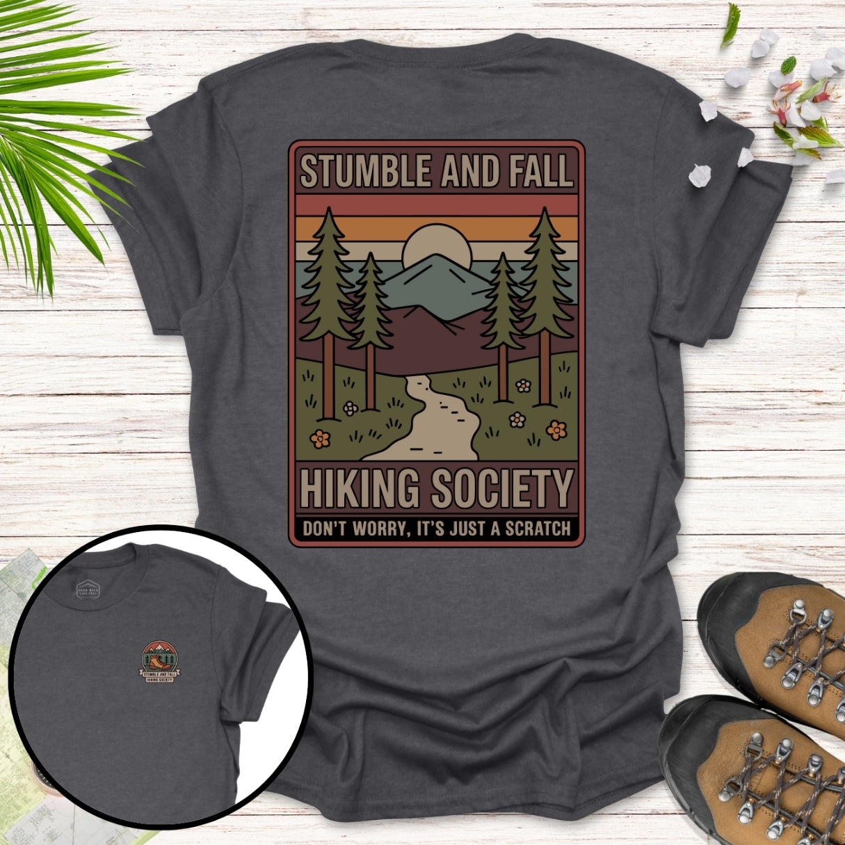 Retro Stumble and Fall T-Shirt