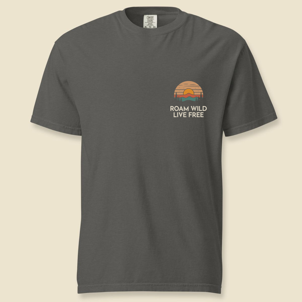 Golden Hour Badge Premium Unisex Tee