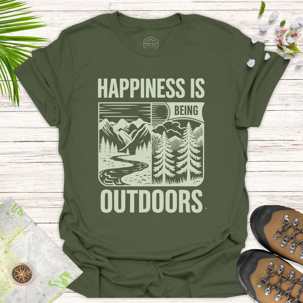 Happiness Outdoors Unisex T-Shirt