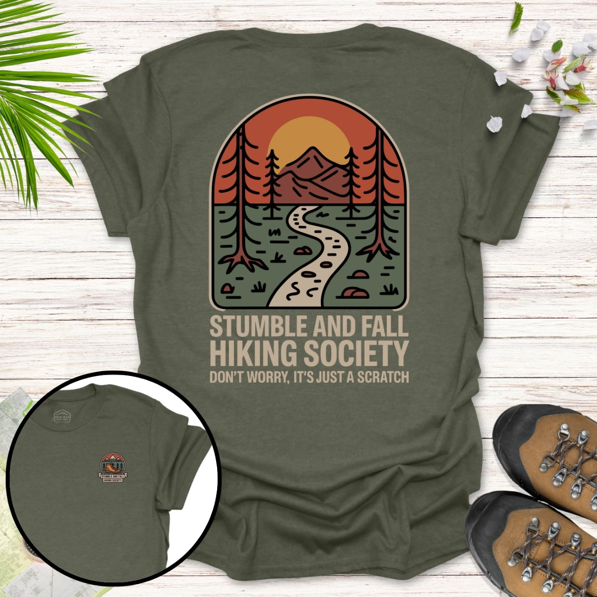 Stumble and Fall Sunset Trail Edition T-Shirt