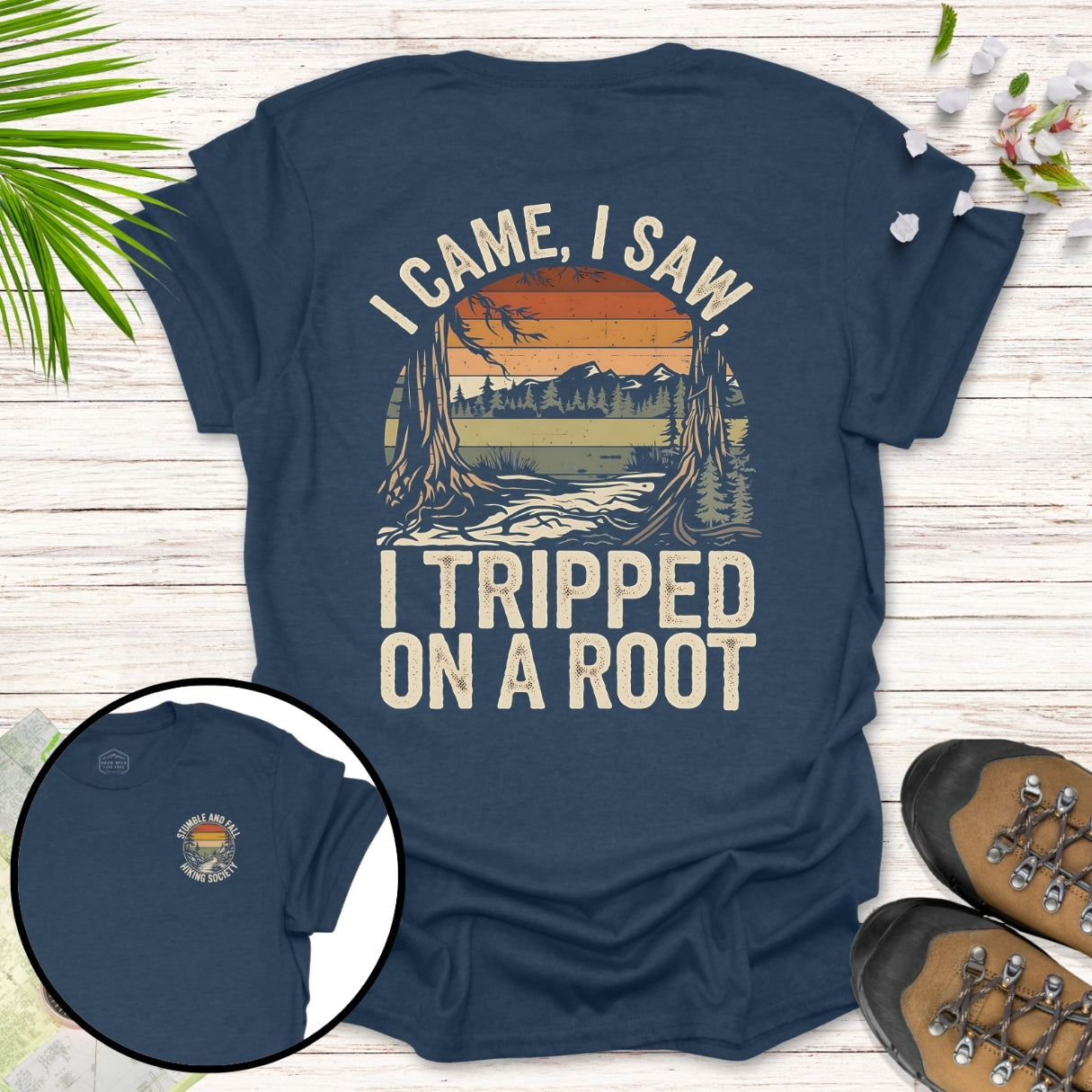 Tripped On A Root Retro T-Shirt
