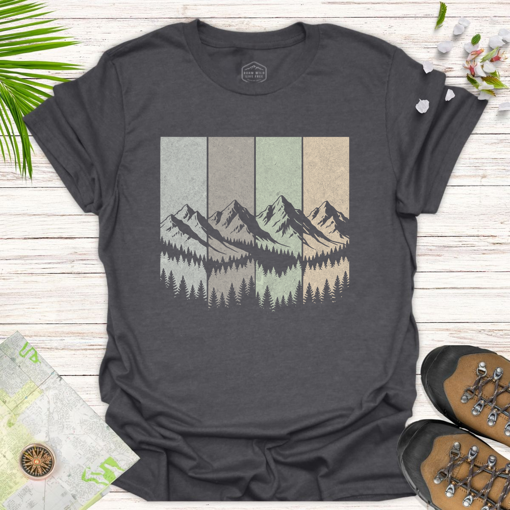 Mountains Vintage Unisex T-Shirt