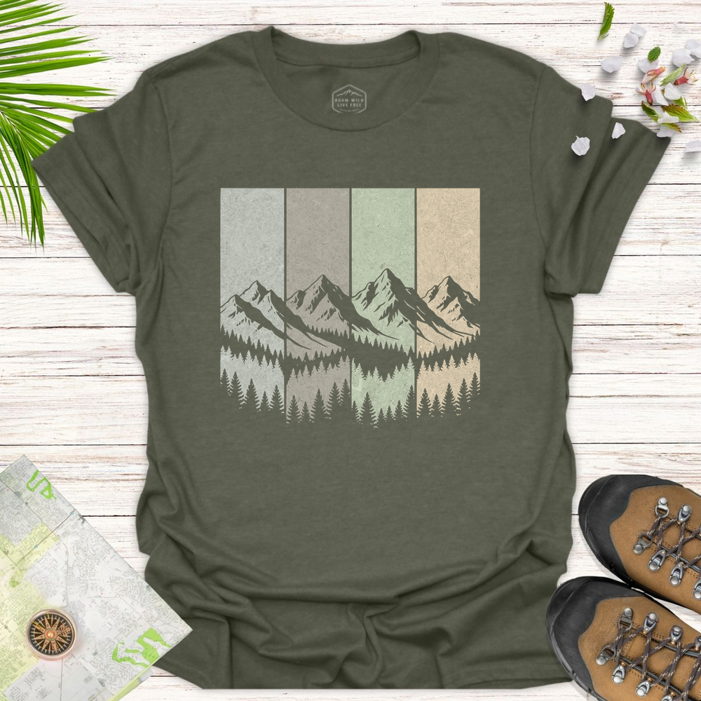 Mountains Vintage Unisex T-Shirt