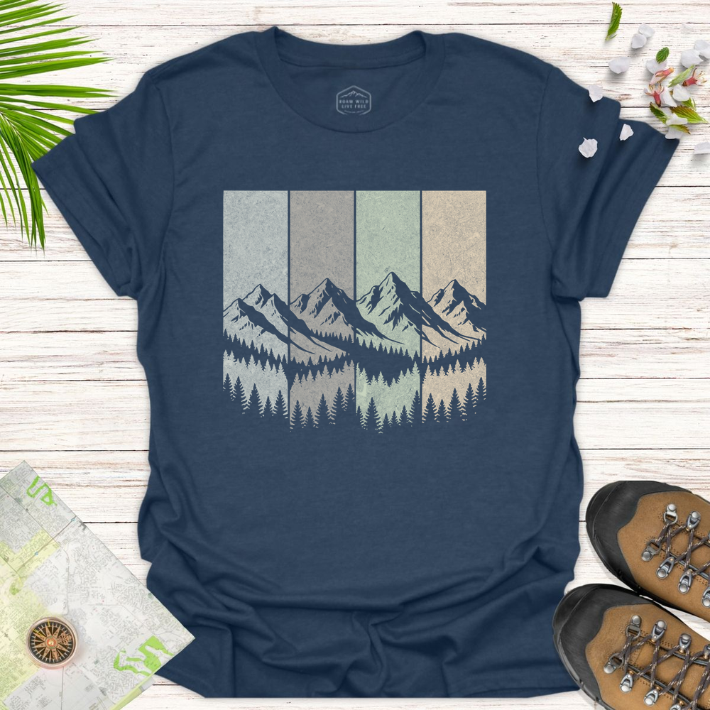 Mountains Vintage Unisex T-Shirt