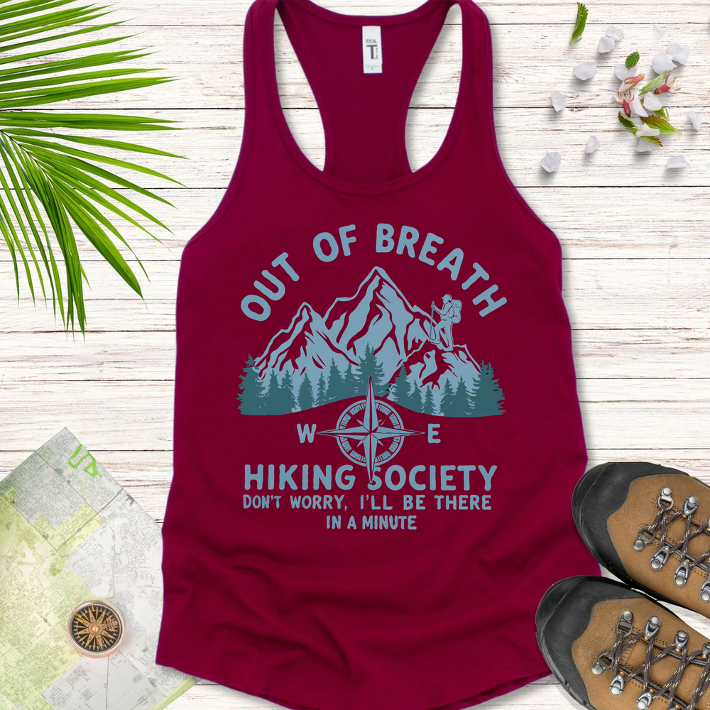 Out Of Breath Hiking Society Women's Tank Top