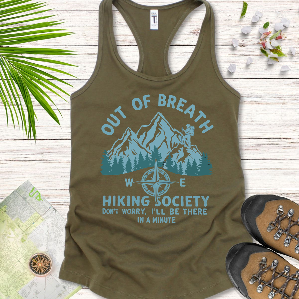 Out Of Breath Hiking Society Women's Tank Top