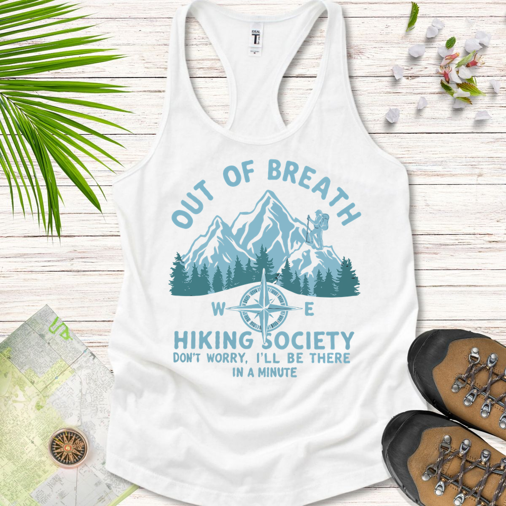Out Of Breath Hiking Society Women's Tank Top