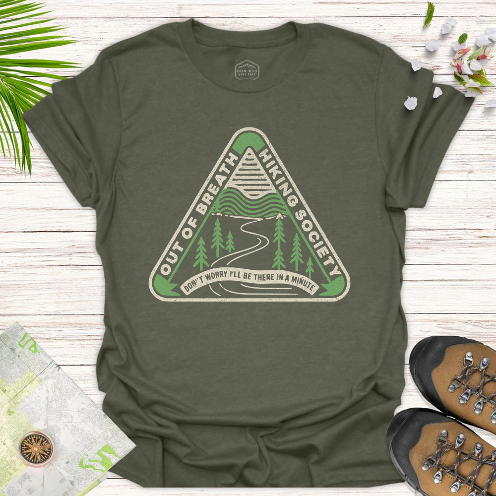 Out Of Breath Triange Unisex T-Shirt