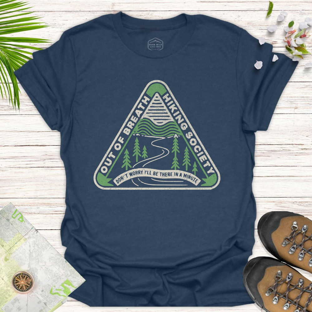 Out Of Breath Triange Unisex T-Shirt