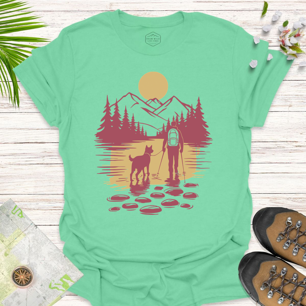 Sunset Hike Unisex T-Shirt