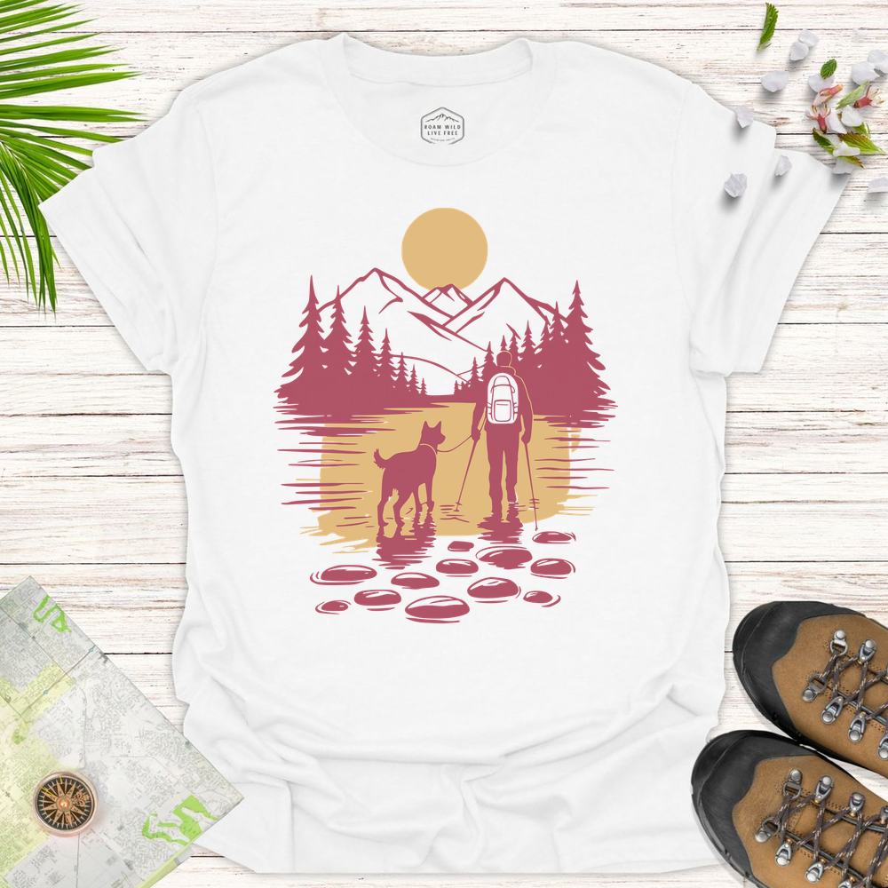 Sunset Hike Unisex T-Shirt