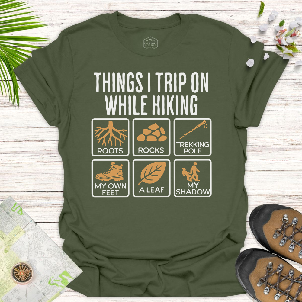 Things I Trip On 2x3 Unisex T Shirt