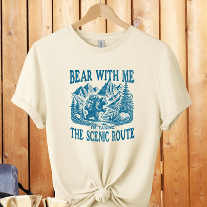 Bear With Me I'm Taking The Scenic Route Unisex T-Shirt