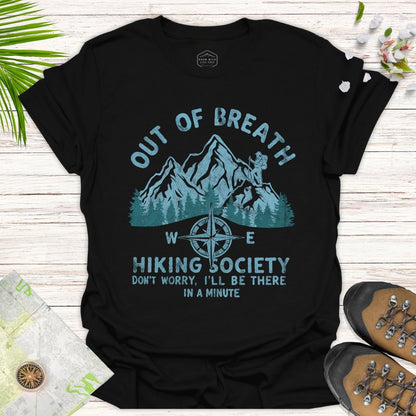 Out Of Breath Hiking Society Unisex T-Shirt