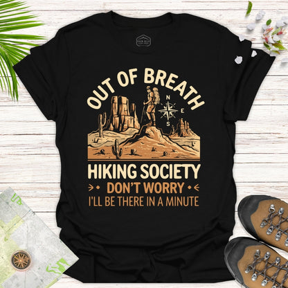 Out Of Breath Hiking Society Desert Edition Unisex T-Shirt