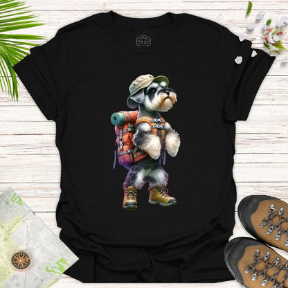 Animal Adventurer Miniature Schnauzer Unisex Tee