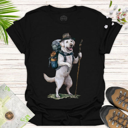 Animal Adventurers White Labrador Unisex Shirt