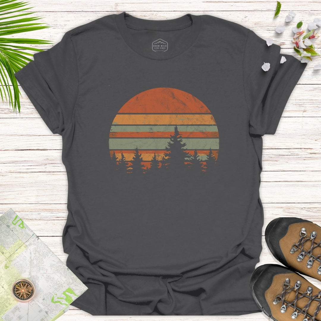 Forest Sunset Unisex T-Shirt