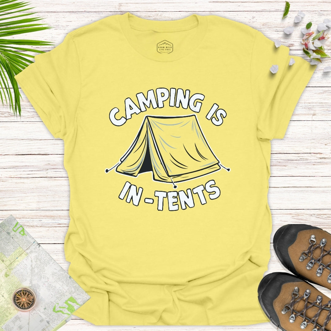 Camping is In-Tents Unisex T-Shirt