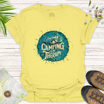 Camping is my Therapy Unisex T-Shirt