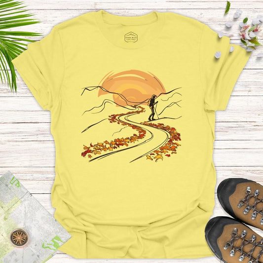 Autumn Sunset Trail Unisex T-Shirt