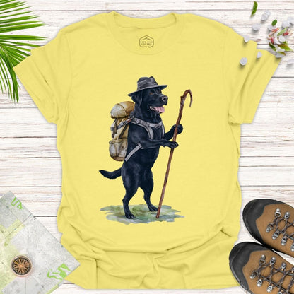 Animal Adventurers Black Labrador Unisex T-Shirt