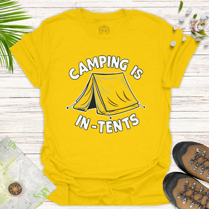 Camping is In-Tents Unisex T-Shirt