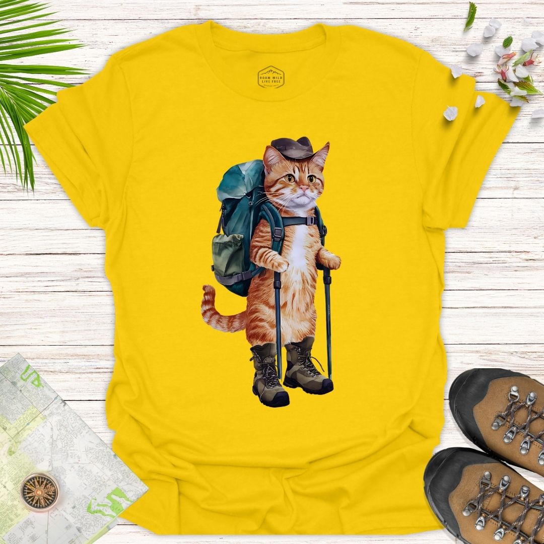 Animal Adventurers Ginger Cat Unisex T-Shirt