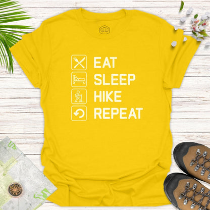 Eat Sleep Hike Unisex T-Shirt