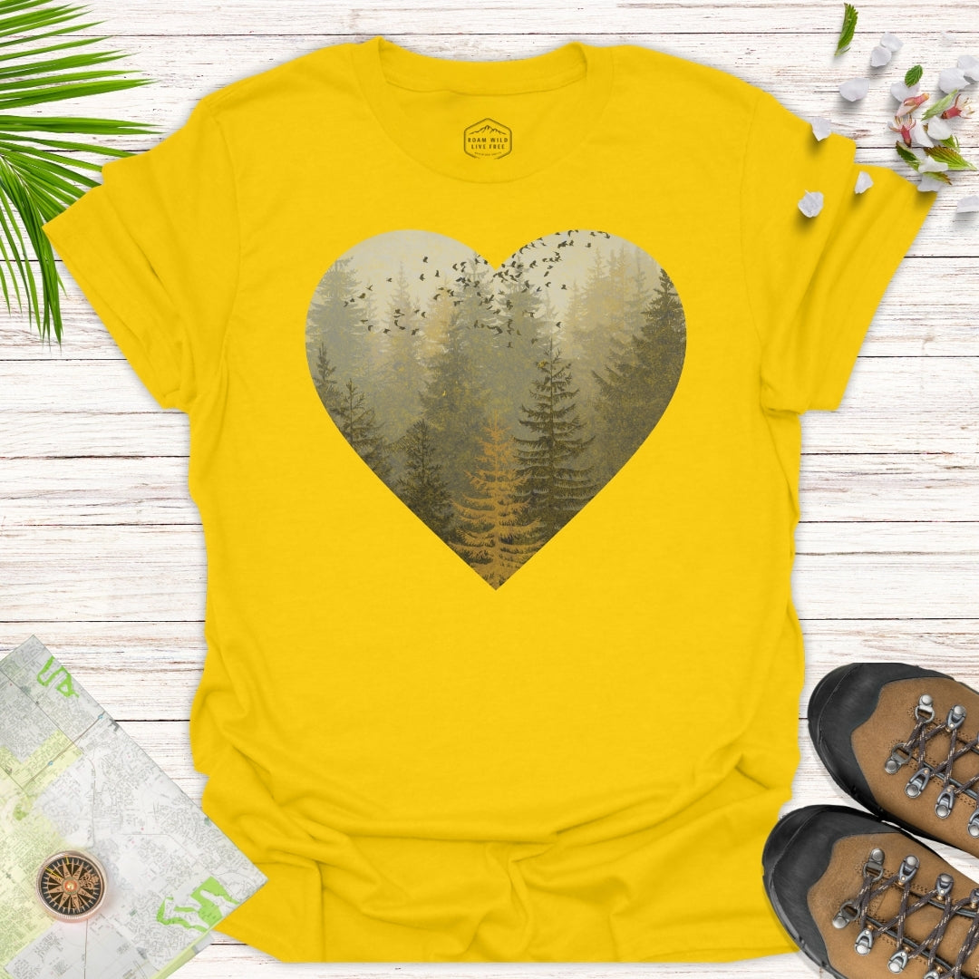 Heart Of The Forest Unisex T-Shirt