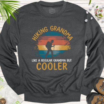 Hiking Grandma Unisex Sweatshirt