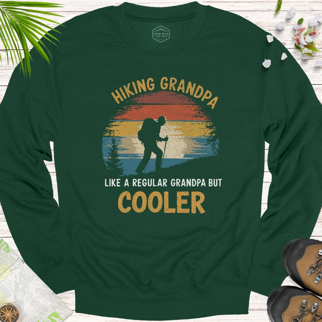 Hiking Grandpa Unisex Sweatshirt