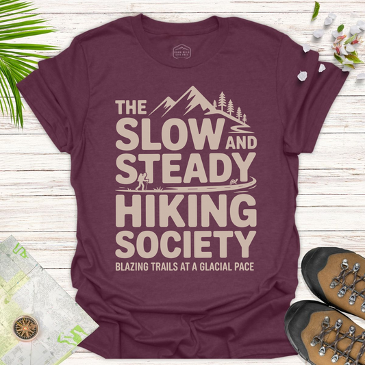 The Slow And Steady Unisex T-Shirt - Heather Maroon