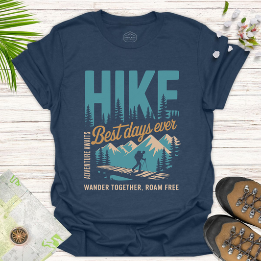 Best Days Ever Unisex T-Shirt - Heather Navy