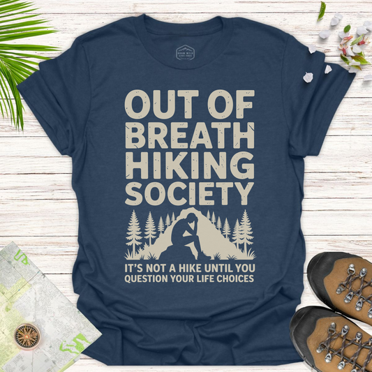 Question Your Life Choices Unisex T-Shirt - Heather Navy