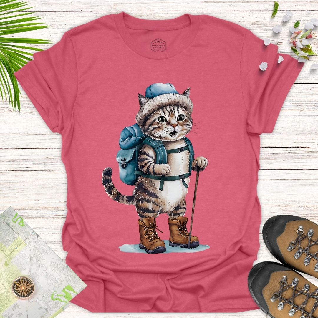 Animal Adventurers Tabby Cat Unisex T-Shirt