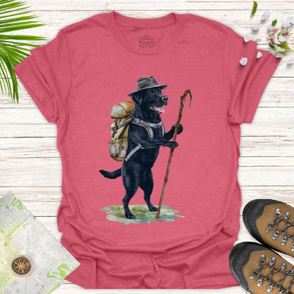 Animal Adventurers Black Labrador Unisex T-Shirt