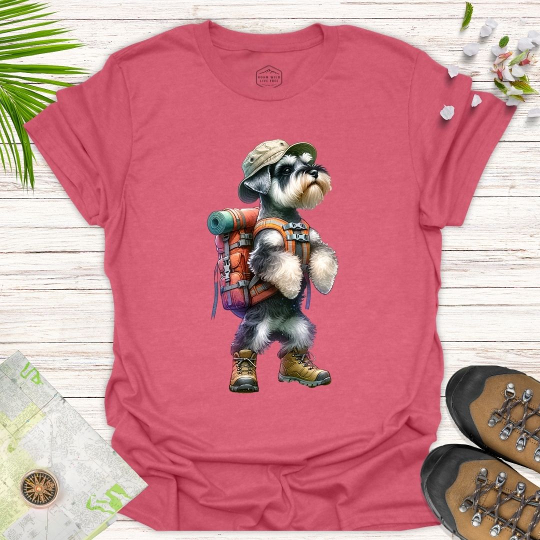 Animal Adventurer Miniature Schnauzer Unisex Tee