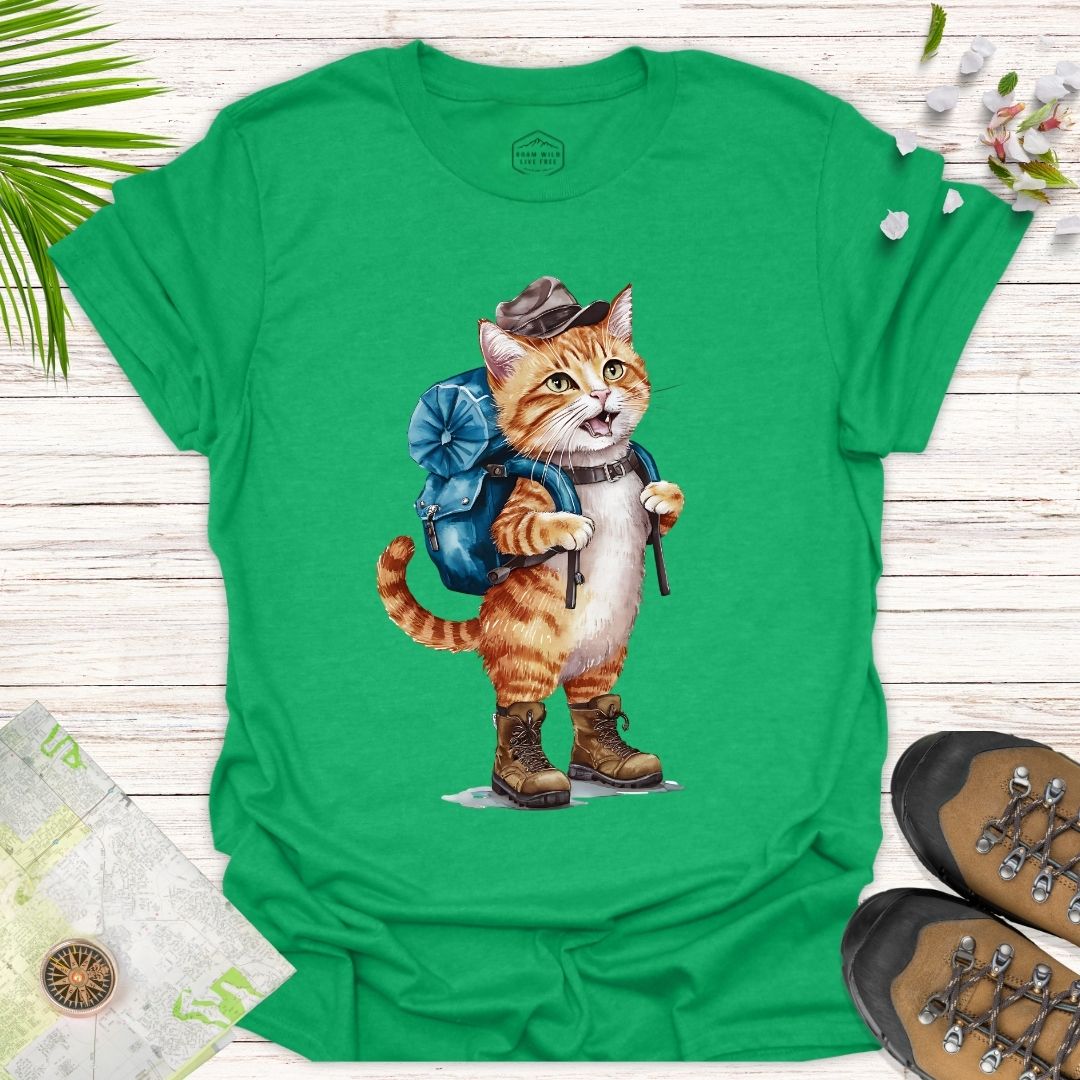 Animal Adventurers Ginger Cat Unisex Shirt