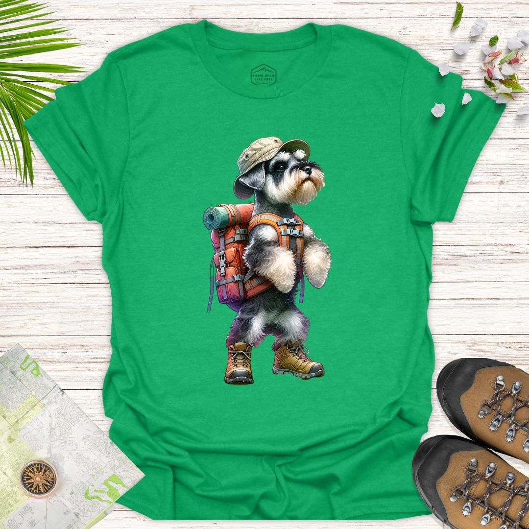 Animal Adventurer Miniature Schnauzer Unisex Tee