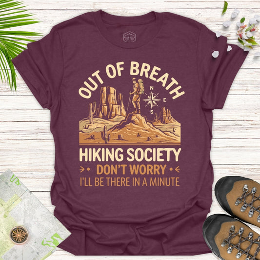 Out Of Breath Hiking Society Desert Edition Unisex T-Shirt