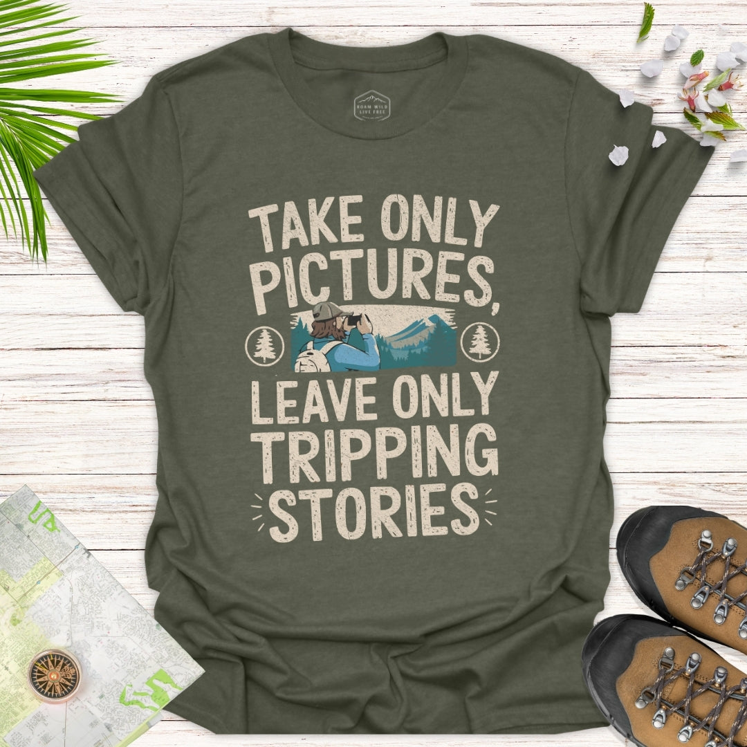 Take Only Pictures Unisex T-Shirt