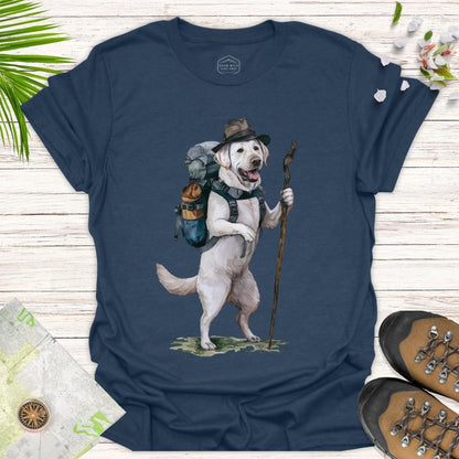 Animal Adventurers White Labrador Unisex Shirt