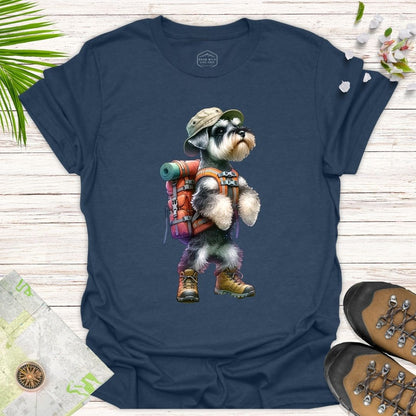 Animal Adventurer Miniature Schnauzer Unisex Tee