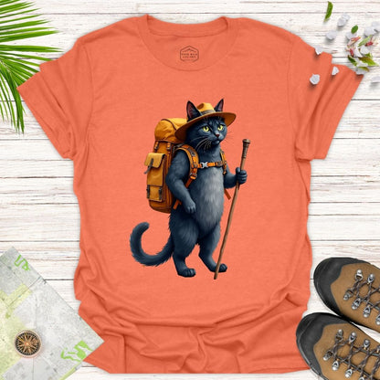 Animal Adventurers Black Cat Unisex Shirt