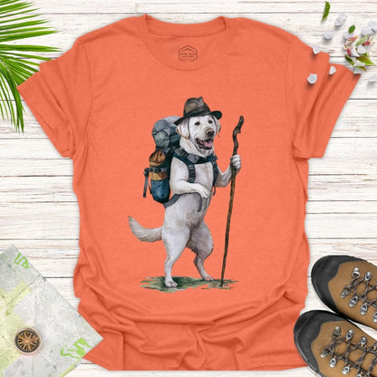 Animal Adventurers White Labrador Unisex Shirt